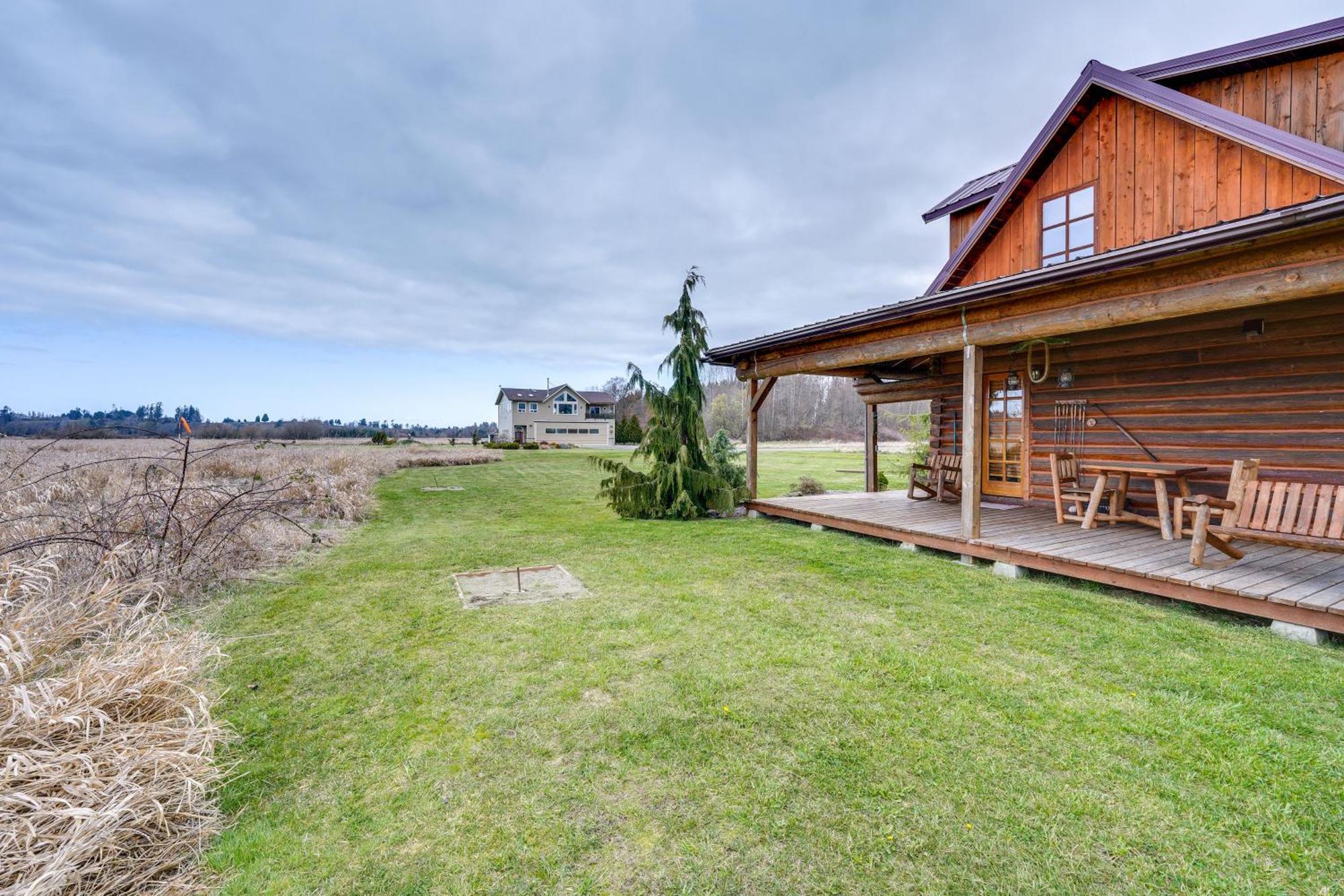 Blue Sky Cabin In Sequim With Private Hot Tub!别墅 外观 照片